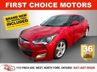 Used 2017 Hyundai Veloster ~AUTOMATIC, FULLY CERTIFIED WITH WARRANTY!!!~ for sale in North York, ON