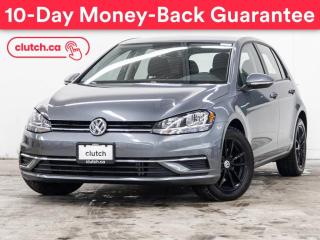 Used 2018 Volkswagen Golf Trendline w/ Apple CarPlay & Android Auto, Cruise Control, A/C for sale in Bedford, NS