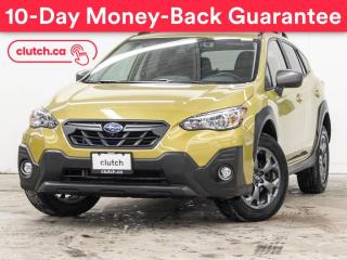 Used 2021 Subaru XV Crosstrek Outdoor AWD w/ EyeSight Pkg w/ Apple CarPlay & Android Auto, Adaptive Cruise, A/C for sale in Toronto, ON