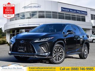 Used 2022 Lexus RX 350 F SPORT 2  Fully Loaded, Clean, Local for sale in Abbotsford, BC