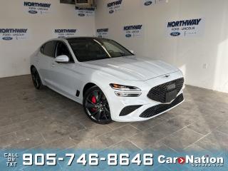Used 2022 Genesis G70 3.3T SPORT |AWD | LEATHER | SUNROOF |NAV |1 OWNER for sale in Brantford, ON