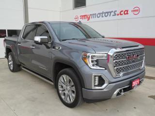 Used 2021 GMC Sierra 1500 Denali (**4X4**ALLOY WHEELS** POWER RUNNING BOARDS**FOG LIGHTS**LEATHER** POWER DRIVERS/PASSENGERS SEAT**POWER SUNROOF**MEMORY DRIVERS SEAT**AUTO HEADLIGHTS**PUSH BUTTON START**NAVIGATION**360 CAMERA**APPLE CARPLAY** ANDROID AUTO**HEATED/VENTILATED SEATS* for sale in Tillsonburg, ON