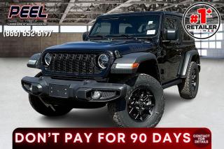 New 2024 Jeep Wrangler Willys 2 Door 4x4 for sale in Mississauga, ON