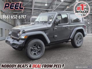 New 2024 Jeep Wrangler SPORT 2 DOOR 4X4 for sale in Mississauga, ON