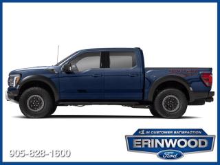 Powerful and Stylish: The All-New 2024 Ford F-150 Raptor.  Experience the ultimate in off-road performance with the 2024 Ford F-150 Raptor. This stunning truck, in Antimatter Blue Metallic, features a V6 Cylinder Engine and an Automatic transmission.   The Ford F-150 Raptor is equipped with top-of-the-line features and trim options, including a Crew Cab, 4X4 drivetrain, and a spacious Crew Cab Pickup - Short Bed. With its luxurious Black Leather Bucket Seats, this truck offers comfort and style for every journey.   Take control with advanced safety features like Blind Spot Monitor, Lane Departure Warning, and Rear Collision Mitigation. Stay connected with the latest technology, including a Navigation System, Bluetooth Connection, and WiFi Hotspot.   With its rugged exterior design, aluminum wheels, and all-terrain tires, the Ford F-150 Raptor is ready to conquer any terrain. Whether youre on the road or off, this truck delivers unmatched performance and versatility.   Experience the power and style of the 2024 Ford F-150 Raptor. Upgrade your driving experience today.