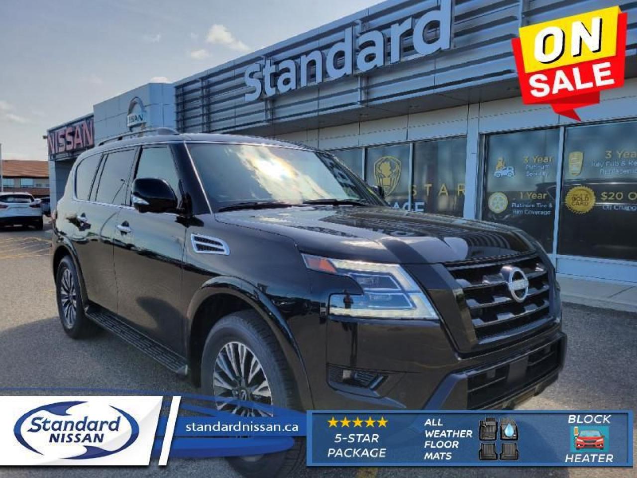 New 2024 Nissan Armada Midnight Edition   - Sunroof, Navigation,  Bose Premium Audio,  Wireless Charging,  Wi-Fi Hotspot! for sale in Swift Current, SK