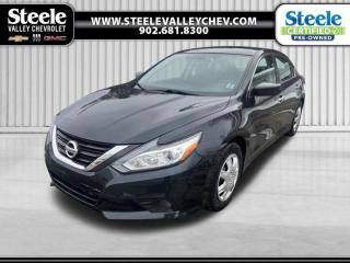 Value Market Pricing, CVT.Blue 2017 Nissan Altima 2.5 SV FWD CVT 2.5L I4 DOHC 16V Come visit Annapolis Valleys GM Giant! We do not inflate our prices! We utilize state of the art live software technology to help determine the best price for our used inventory. That technology provides our customers with Fair Market Value Pricing!. Come see us and ask us about the Market Pricing Report on any of our used vehicles.Certified. Certification Program Details: 2 Years MVI Fresh Oil Change Full Tank Of Gas Full Vehicle DetailSteele Valley Chevrolet Buick GMC offers a wide range of new and used cars to Kentville drivers. Our vehicles undergo a 117-point check before being put out for sale, and they also come with a warranty and an auto-check certified history. We also provide concise financing options to you. If local dealerships in your vicinity do not have the models and prices you are looking for, look no further and head straight to Steele Valley Chevrolet Buick GMC. We will make sure that we satisfy your expectations and let you leave with a happy face.Reviews:* Owners tend to report satisfaction with Altimas big space, big V6 power, easy-to-use features, smooth performance, and good ride quality. The Bose stereo system is a feature-content favourite, too. Source: autoTRADER.ca
