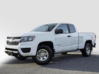 WORK TRUCK | MANUAL | NO ACCIDENTS | RWD | NEW TIRES | BRAKES AT 80% |<br><br>Recent Arrival! 2019 Chevrolet Colorado White 2.5L I4 DI DOHC VVT 6-Speed Automatic RWD<br><br>Introducing the 2019 Chevrolet Colorado Work Truck, where rugged reliability meets exceptional performance in a midsize truck designed to tackle any job with ease. Built to withstand the demands of the workday, the Colorado Work Truck boasts a durable frame and powerful engine options, ensuring maximum efficiency and capability on the job site. With its no-nonsense design and practical features, including a spacious bed and convenient cargo tie-downs, this truck is ready to handle any task you throw its way. Inside, the Work Truck offers a functional and comfortable cabin, equipped with modern amenities such as a touchscreen infotainment system and available 4G LTE Wi-Fi hotspot, keeping you connected and productive on the go. Plus, with Chevrolets commitment to safety, including available rear vision camera and tire pressure monitoring system, you can have peace of mind knowing youre protected while on the road. Get the job done right with the 2019 Chevrolet Colorado Work Truck, the ultimate tool for your workday needs.<br><br>Why Buy From us? <br>*7x Hyundai Presidents Award of Merit Winner <br>*3x Consumer Choice Award for Business Excellence <br>*AutoTrader Dealer of the Year <br><br>M-Promise Certified Preowned ($995 value): <br>- 30-day/2,000 Km Exchange Program <br>- 3-day/300 Km Money Back Guarantee <br>- Comprehensive 144 Point Mechanical Inspection <br>- Full Synthetic Oil Change <br>- BC Verified CarFax <br>- Minimum 6 Month Power Train Warranty <br><br>Our vehicles are priced under market value to give our customers a hassle free experience. We factor in mechanical condition, kilometres, physical condition, and how quickly a particular car is selling in our market place to make sure our customers get a great deal up front and an outstanding car buying experience overall. <br><br><br>CALL NOW!! This vehicle will not make it to the weekend!!