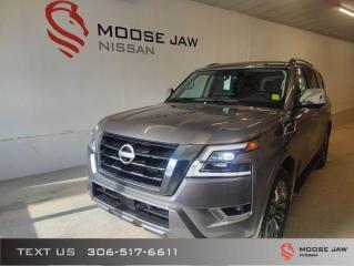 New 2024 Nissan Armada Platinum | Leather Heated & Cooled Seats | Tow Package for sale in Moose Jaw, SK