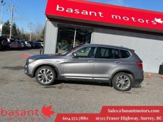 Used 2017 BMW X3 Low KMs, PanoRoof, Backup Cam, Heated Seats! for sale in Surrey, BC