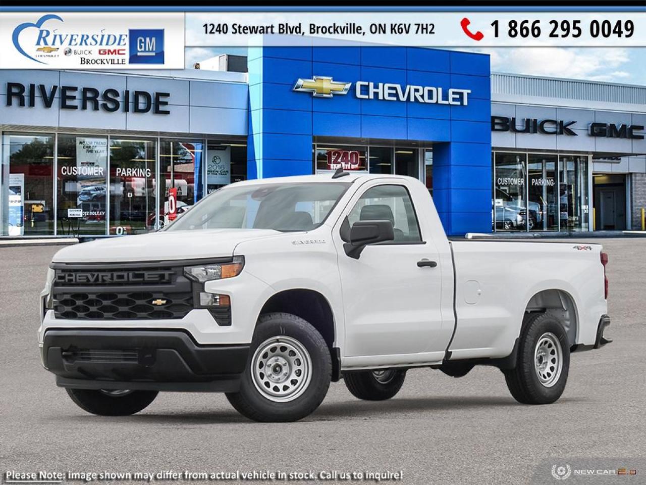 New 2024 Chevrolet Silverado 1500 Work Truck for sale in Brockville, ON