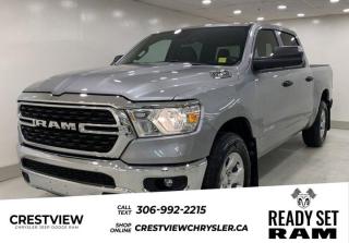 1500 BIG HORN CREW CAB 4X4 ( 1 Check out this vehicles pictures, features, options and specs, and let us know if you have any questions. Helping find the perfect vehicle FOR YOU is our only priority.P.S...Sometimes texting is easier. Text (or call) 306-994-7040 for fast answers at your fingertips!This Ram 1500 delivers a Gas/Electric V-8 5.7 L/345 engine powering this Automatic transmission. ENGINE: 5.7L HEMI VVT V8 W/MDS & ETORQUE, Wheels: 18 x 8 Aluminum, Vinyl Door Trim Insert.* This Ram 1500 Features the Following Options *Variable intermittent wipers, Valet Function, Trip Computer, Transmission: 8-Speed Automatic (DFT), Transmission w/Driver Selectable Mode and Sequential Shift Control w/Steering Wheel Controls, Trailer Wiring Harness, Tires: 275/65R18 BSW All Season LRR, Tire Specific Low Tire Pressure Warning, Tailgate/Rear Door Lock Included w/Power Door Locks, Tailgate Rear Cargo Access.* Visit Us Today *Come in for a quick visit at Crestview Chrysler (Capital), 601 Albert St, Regina, SK S4R2P4 to claim your Ram 1500!