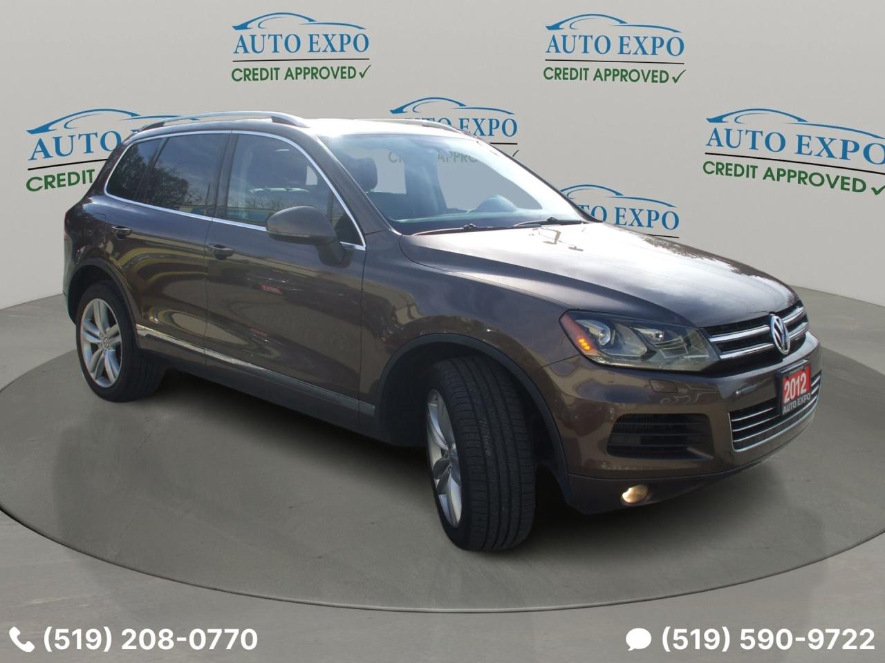 2012 Volkswagen Touareg TDI,Highline,AWD,Certified,Leather,GPS,Sunroof,Fog