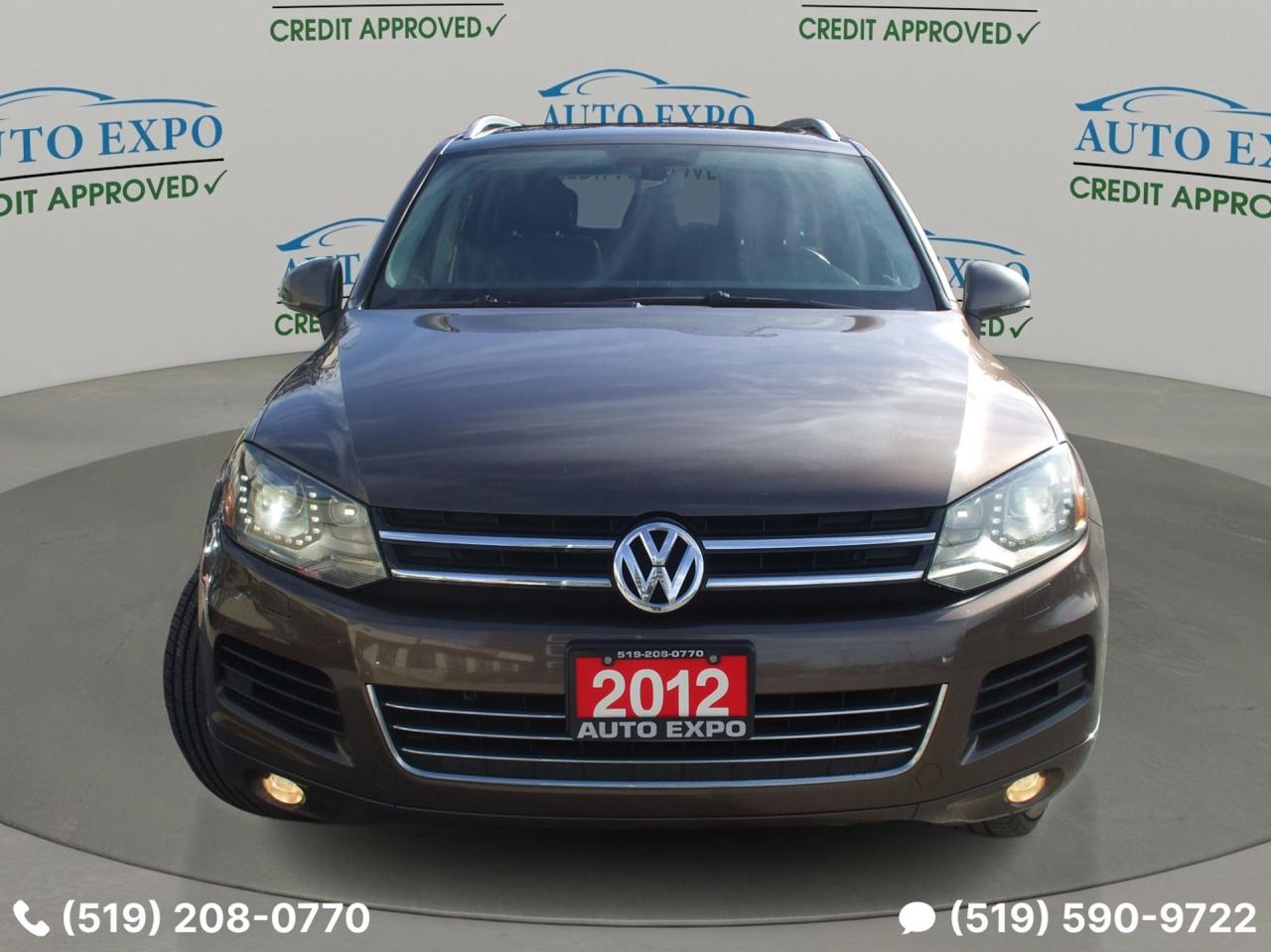 2012 Volkswagen Touareg TDI,Highline,AWD,Certified,Leather,GPS,Sunroof,Fog