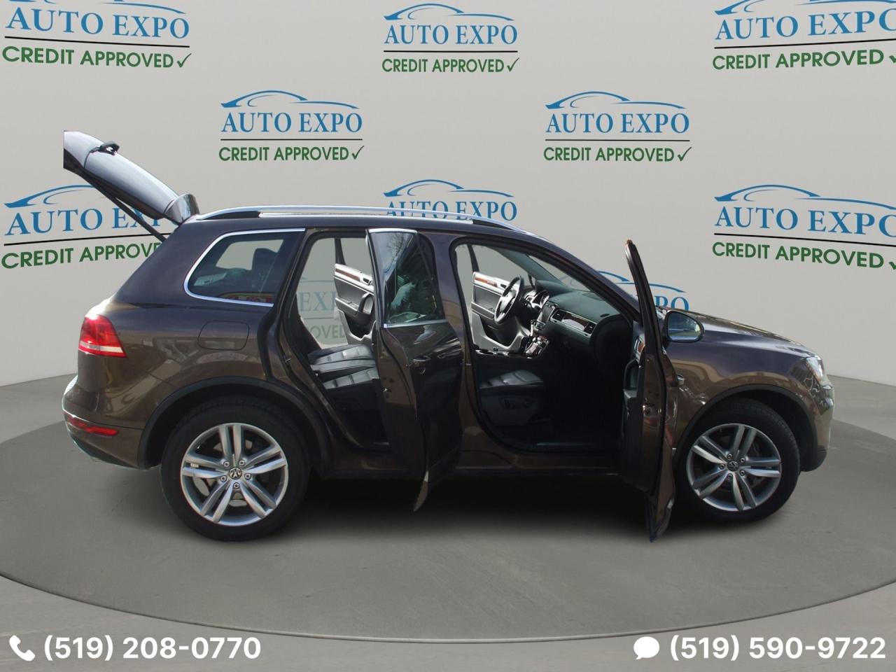 2012 Volkswagen Touareg TDI,Highline,AWD,Certified,Leather,GPS,Sunroof,Fog