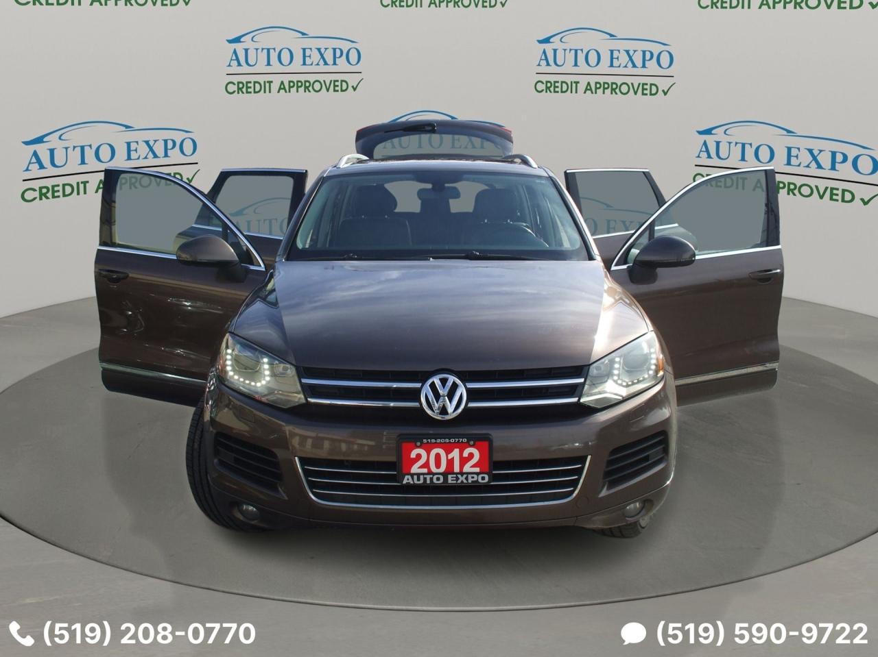 2012 Volkswagen Touareg TDI,Highline,AWD,Certified,Leather,GPS,Sunroof,Fog
