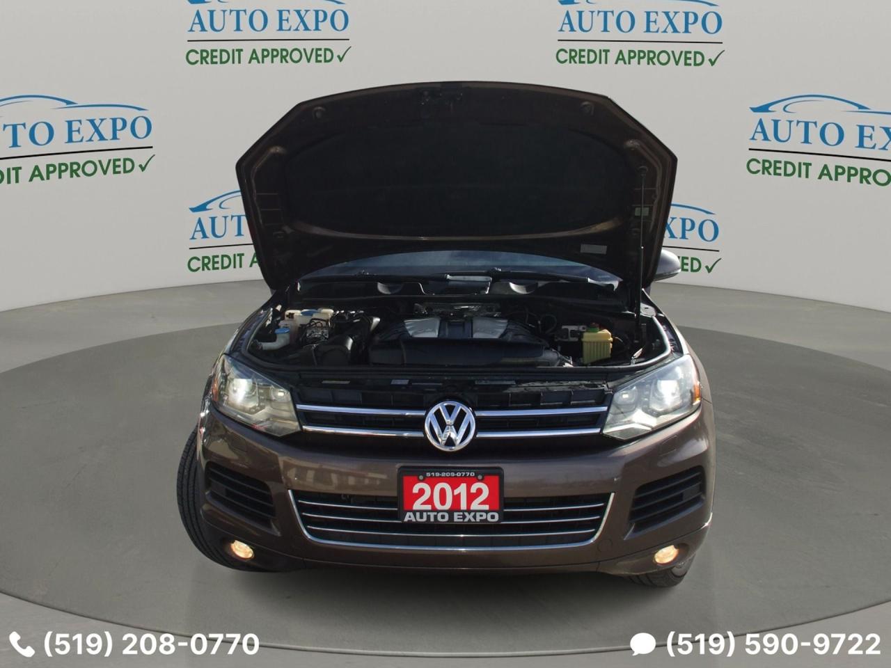 2012 Volkswagen Touareg TDI,Highline,AWD,Certified,Leather,GPS,Sunroof,Fog