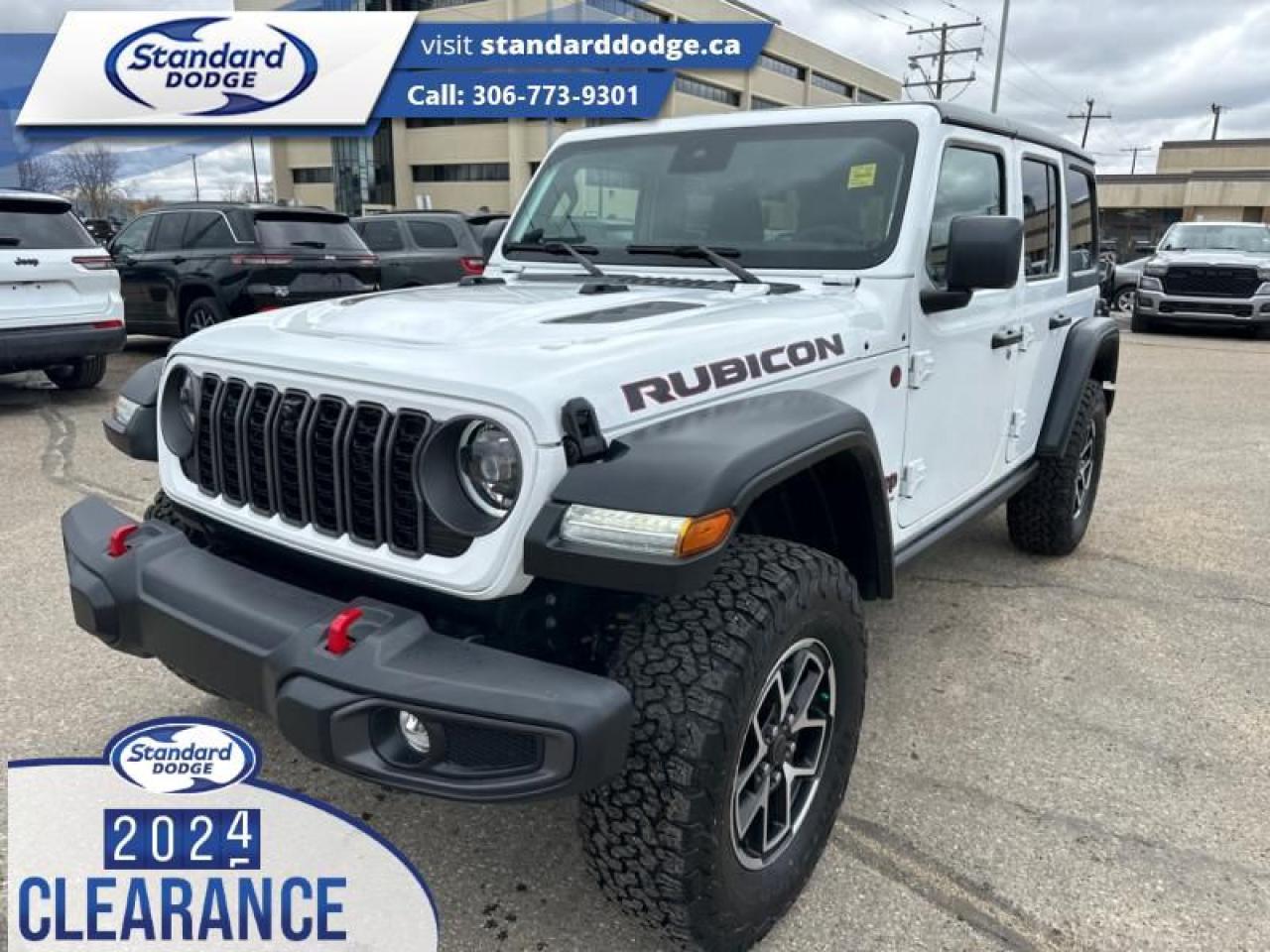 New 2024 Jeep Wrangler RUBICON for sale in Swift Current, SK