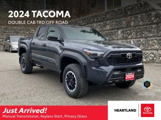 New 2024 Toyota Tacoma DOUBLE CAB TRD OFF ROAD for sale in Williams Lake, BC