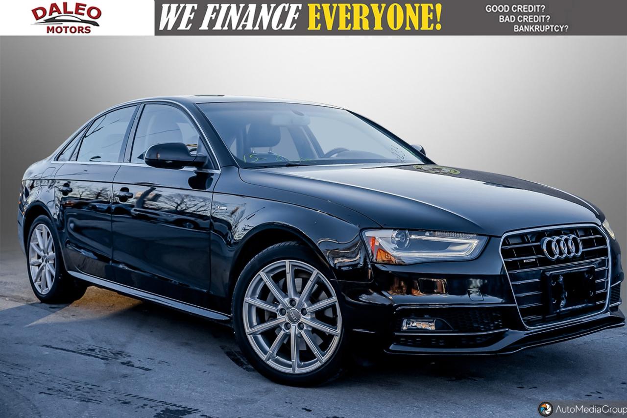 Used 2015 Audi A4 Progressiv plus / B. CAM/ LTHR/ S.ROOF / NAV for sale in Hamilton, ON