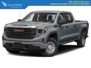 New 2024 GMC Sierra 1500 Pro 4x4, Power driver seat, Push button start, Engine control stop-start system, Auto Locking rear differential, Cruise Control, Lane keep assist for sale in Coquitlam, BC
