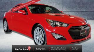 Used 2016 Hyundai Genesis Coupe V6 Manual Premium| Sunroof, Leather, No Accidents! for sale in Winnipeg, MB