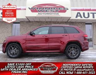 Used 2019 Jeep Grand Cherokee LIMITED X SPORT MODEL, LOADED & CLEAN, VERY SEXY! for sale in Headingley, MB