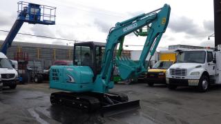 2015 Kobelco SK60-8 Mini Excavator, Diesel  1 door, blue exterior, black interior, cloth. $58,540.00 plus $375 processing fee, $58,915.00 total payment obligation before taxes.  Listing report, warranty, contract commitment cancellation fee, financing available on approved credit (some limitations and exceptions may apply). All above specifications and information is considered to be accurate but is not guaranteed and no opinion or advice is given as to whether this item should be purchased. We do not allow test drives due to theft, fraud and acts of vandalism. Instead we provide the following benefits: Complimentary Warranty (with options to extend), Limited Money Back Satisfaction Guarantee on Fully Completed Contracts, Contract Commitment Cancellation, and an Open-Ended Sell-Back Option. Ask seller for details or call 604-522-REPO(7376) to confirm listing availability.