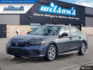 Used 2022 Honda Civic Sedan LX, Auto, Adaptive Cruise, Heated Seats, CarPlay + Android, Rear Camera, Bluetooth, and more! for sale in Guelph, ON