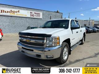 <b>OnStar,  Air Conditioning,  Power Windows,  Cruise Control!</b><br> <br>    Proven strong a million times over, the iconic Silverado 1500 is your best choice for work or play. This  2012 Chevrolet Silverado 1500 is for sale today. <br> <br>Thanks to new technology and structural upgrades plus a strong desire to keep the Silverado a leader in its class, the 2012 Chevrolet Silverado is built with you in mind. The Silverado 1500 offers impressive towing capacities and when you factor in its comfortable seats, a smooth ride, plus low wind and road noise levels, Silverado 1500 proves that its the truck one you want. This  Crew Cab 4X4 pickup  has 277,977 kms. Its  white in colour  . It has an automatic transmission and is powered by a  315HP 5.3L 8 Cylinder Engine.   This vehicle has been upgraded with the following features: Onstar,  Air Conditioning,  Power Windows,  Cruise Control. <br> <br>To apply right now for financing use this link : <a href=https://www.budgetautocentre.com/used-cars-saskatoon-financing/ target=_blank>https://www.budgetautocentre.com/used-cars-saskatoon-financing/</a><br><br> <br/><br><br> Budget Auto Centre has been a trusted name in the Automotive industry for over 40 years. We have built our reputation on trust and quality service. With long standing relationships with our customers, you can trust us for advice and assistance on all your automotive needs. </br>

<br> With our Credit Repair program, and over 250+ well-priced used vehicles in stock, youll drive home happy. We are driven to ensure the best in customer satisfaction and look forward working with you. </br> o~o