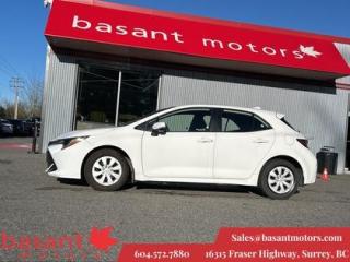 Used 2021 Toyota Corolla Hatchback Backup Cam, Toyota Safety Sense, Low KMs! for sale in Surrey, BC