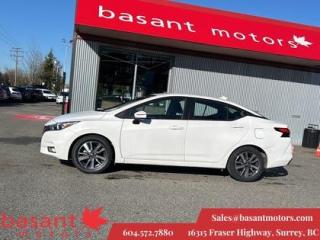 Used 2021 Nissan Versa SV, Low KMs, Backup Cam, Heated Seats! for sale in Surrey, BC