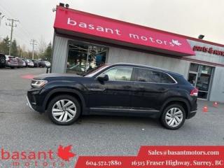 Used 2021 Volkswagen Atlas Cross Sport Highline, Heated/Cooled Seats, Nav, PanoRoof! for sale in Surrey, BC