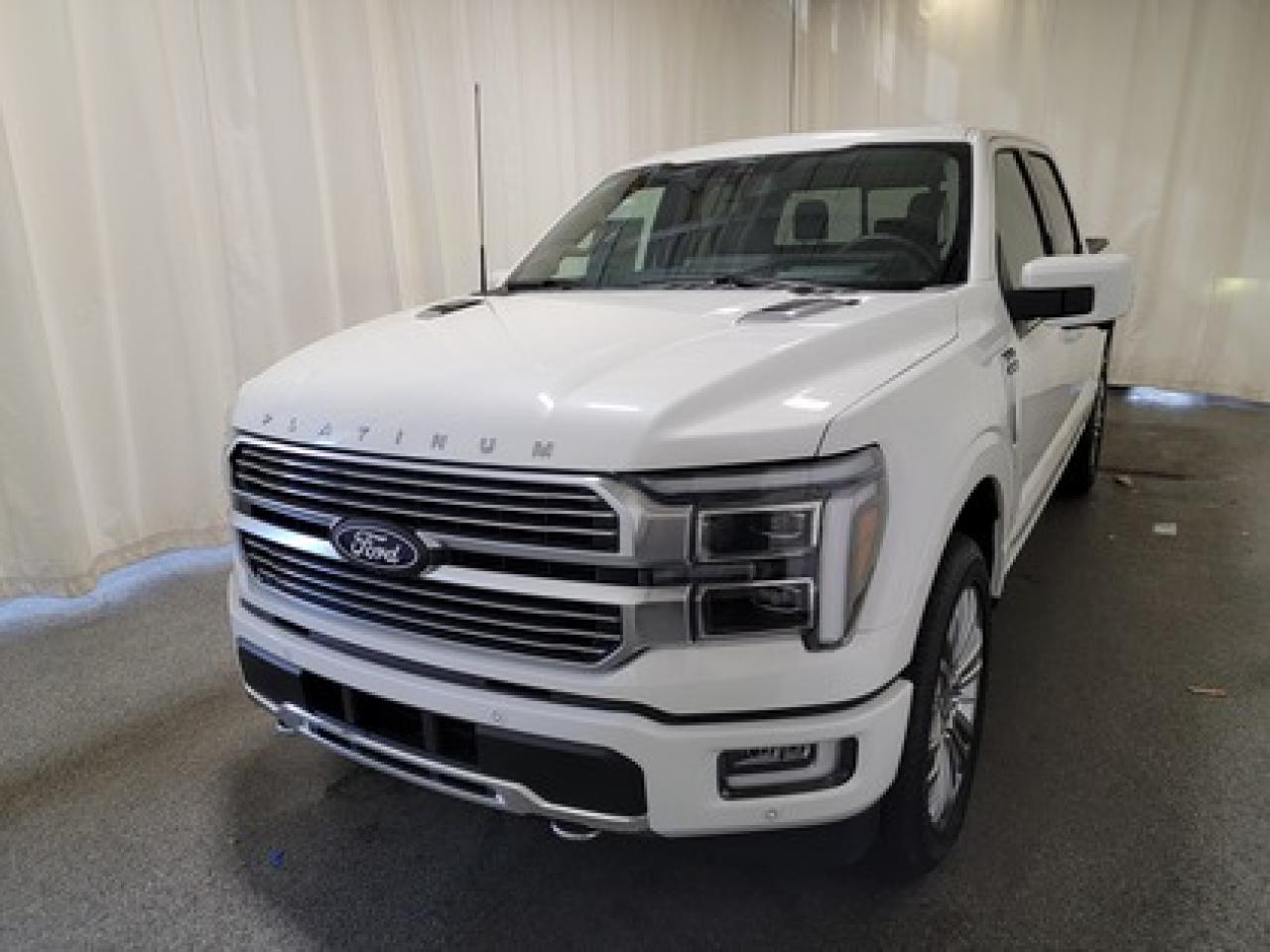 New 2024 Ford F-150 PLATINUM W/ MAX RECLINE DRIVER/PASS SEAT for sale in Regina, SK