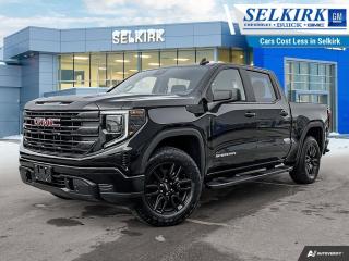 <b>Apple CarPlay,  Android Auto,  Cruise Control,  Rear View Camera,  Touch Screen!</b><br> <br> <br> <br>  This 2024 Sierra 1500 is engineered for ultra-premium comfort, offering high-tech upgrades, beautiful styling, authentic materials and thoughtfully crafted details. <br> <br>This 2024 GMC Sierra 1500 stands out in the midsize pickup truck segment, with bold proportions that create a commanding stance on and off road. Next level comfort and technology is paired with its outstanding performance and capability. Inside, the Sierra 1500 supports you through rough terrain with expertly designed seats and robust suspension. This amazing 2024 Sierra 1500 is ready for whatever.<br> <br> This onyx black Crew Cab 4X4 pickup   has an automatic transmission and is powered by a  310HP 2.7L 4 Cylinder Engine.<br> <br> Our Sierra 1500s trim level is Pro. This GMC Sierra 1500 Pro comes with some excellent features such as a 7 inch touchscreen display with Apple CarPlay and Android Auto, wireless streaming audio, cruise control and easy to clean rubber floors. Additionally, this pickup truck also comes with a locking tailgate, a rear vision camera, StabiliTrak, air conditioning and teen driver technology. This vehicle has been upgraded with the following features: Apple Carplay,  Android Auto,  Cruise Control,  Rear View Camera,  Touch Screen,  Streaming Audio,  Teen Driver. <br><br> <br>To apply right now for financing use this link : <a href=https://www.selkirkchevrolet.com/pre-qualify-for-financing/ target=_blank>https://www.selkirkchevrolet.com/pre-qualify-for-financing/</a><br><br> <br/> Weve discounted this vehicle $2624. See dealer for details. <br> <br>Selkirk Chevrolet Buick GMC Ltd carries an impressive selection of new and pre-owned cars, crossovers and SUVs. No matter what vehicle you might have in mind, weve got the perfect fit for you. If youre looking to lease your next vehicle or finance it, we have competitive specials for you. We also have an extensive collection of quality pre-owned and certified vehicles at affordable prices. Winnipeg GMC, Chevrolet and Buick shoppers can visit us in Selkirk for all their automotive needs today! We are located at 1010 MANITOBA AVE SELKIRK, MB R1A 3T7 or via phone at 204-482-1010.<br> Come by and check out our fleet of 80+ used cars and trucks and 190+ new cars and trucks for sale in Selkirk.  o~o