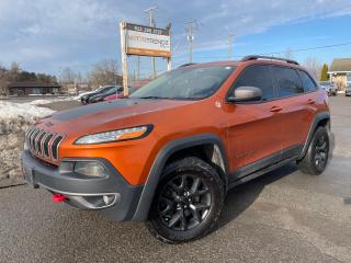 Used 2015 Jeep Cherokee Trailhawk NAV! Leather! AutoStart! for sale in Kemptville, ON