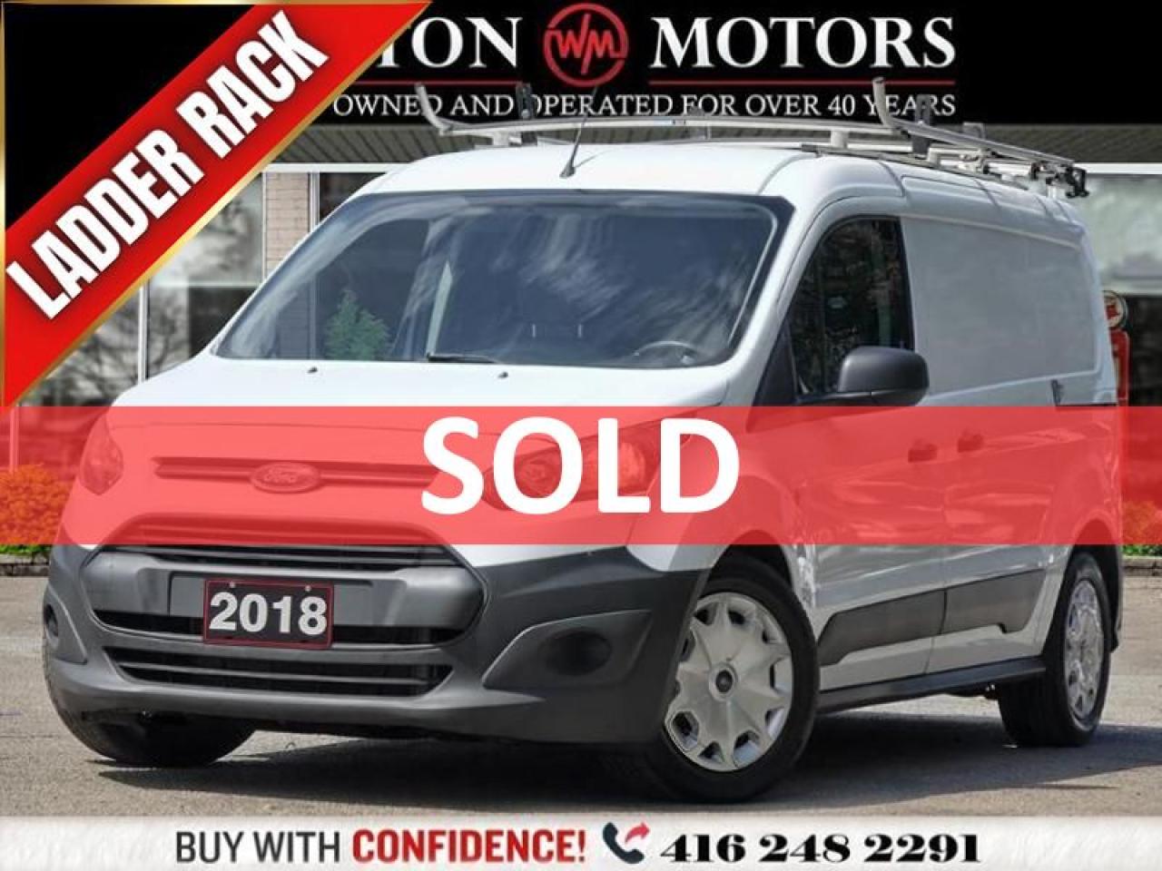 2018 Ford Transit Connect XL*DUAL DOORS*SHELVING*ROOF RACK*REVCAM!!!**