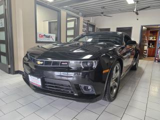 Great Condition, Fully Loaded Black on Black 2014 Camaro 2SS Convertible V8 6.2L! Equiped with Leather, Premium Sound, BORLA Exhaust, Heads Up Display, Heated Seats, NEW TIRES.