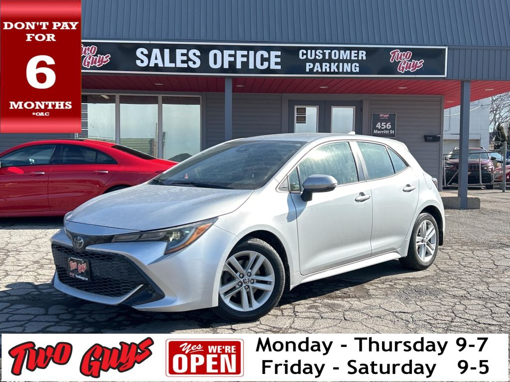 Used 2019 Toyota Corolla Hatchback SE HB New Tires Bluetooth B/Up Cam for Sale in St Catharines, Ontario
