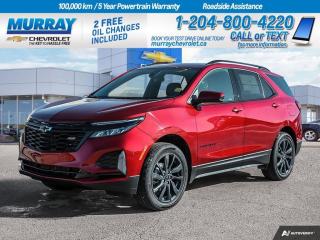 New 2024 Chevrolet Equinox RS for sale in Winnipeg, MB