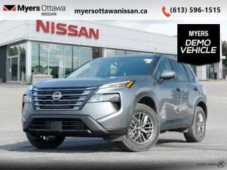 <b>Alloy Wheels,  Heated Seats,  Heated Steering Wheel,  Mobile Hotspot,  Remote Start!</b><br> <br> <br> <br>  Generous cargo space and amazing flexibility mean this 2024 Rogue has space for all of lifes adventures. <br> <br>Nissan was out for more than designing a good crossover in this 2024 Rogue. They were designing an experience. Whether your adventure takes you on a winding mountain path or finding the secrets within the city limits, this Rogue is up for it all. Spirited and refined with space for all your cargo and the biggest personalities, this Rogue is an easy choice for your next family vehicle.<br> <br> This gun metallic SUV  has an automatic transmission and is powered by a  201HP 1.5L 3 Cylinder Engine.<br> <br> Our Rogues trim level is S. Standard features on this Rogue S include heated front heats, a heated leather steering wheel, mobile hotspot internet access, proximity key with remote engine start, dual-zone climate control, and an 8-inch infotainment screen with Apple CarPlay, and Android Auto. Safety features also include lane departure warning, blind spot detection, front and rear collision mitigation, and rear parking sensors. This vehicle has been upgraded with the following features: Alloy Wheels,  Heated Seats,  Heated Steering Wheel,  Mobile Hotspot,  Remote Start,  Lane Departure Warning,  Blind Spot Warning.  This is a demonstrator vehicle driven by a member of our staff and has just 1650 kms.<br><br> <br>To apply right now for financing use this link : <a href=https://www.myersottawanissan.ca/finance target=_blank>https://www.myersottawanissan.ca/finance</a><br><br> <br/>    5.74% financing for 84 months. <br> Payments from <b>$543.68</b> monthly with $0 down for 84 months @ 5.74% APR O.A.C. ( Plus applicable taxes -  $621 Administration fee included. Licensing not included.    ).  Incentives expire 2024-07-02.  See dealer for details. <br> <br><br> Come by and check out our fleet of 20+ used cars and trucks and 110+ new cars and trucks for sale in Ottawa.  o~o