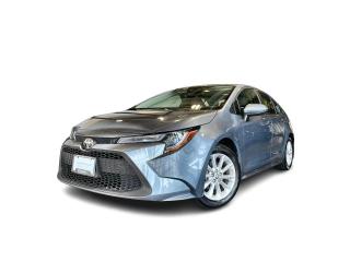 Odometer is 26641 kilometers below market average! Recent Arrival!  2020 Toyota Corolla LE Celestite CVT 1.8L 4-Cylinder DOHC 16V FWD   Save time, money, and frustration with our transparent, no hassle pricing. Using the latest technology, we shop the competition for you and price our pre-owned vehicles to give you the best value upfront every time. We also back it up with a complimentary market value report, so you know you are getting the best deal! With no additional fees, theres no surprises either, the price you see is the price you pay, just add the taxes! Our advertised price includes a $695 administration fee.  Every Pre-Owned vehicle at Mercedes-Benz Vancouver goes through a rigorous, high-quality cosmetic and mechanical safety inspection. We promise you will not be disappointed in the quality and condition of our inventory. We provide full transparency on the history of our vehicles by offering a free CarFax Vehicle History report.  We offer flexible financing options for most of our quality Pre-Owned Vehicles. We also offer leasing options on Pre-Owned Vehicles, ask for more details and a quote today!  Mercedes-Benz Vancouver is located at 550 Terminal Ave in Vancouver British Columbia. We are taking every precaution to keep our staff and customers safe. If you prefer not to visit the dealership, we can bring the car to you! We also offer video consultations to help guide you through your purchase. Call or submit a request to schedule a video consultation with one of our sales representatives today.