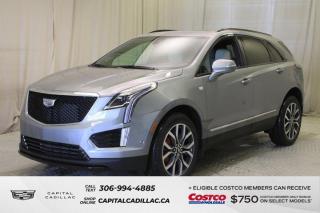 This 2024 Cadillac XT5 in Argent Silver Metallic is equipped with AWD and Gas V6 3.6L/ engine.The Cadillac XT5 is style for any occasion. The signature grille and crest make a statement with every arrival, while sharp lines and sweeping curves meet jewel-like lighting elements for a style thats truly moving. Available LED Cornering Lamps cast light into corners as you take them, while available LED IntelliBeam headlamps automatically switch between high and low beams as vehicles approach. 20in alloy wheels, illuminating door handles and a hands-free liftgate help you stand apart on any road. Inside, comfort is in control with premium materials and an ultra-view power sunroof. 40/20/40 folding rear seats can also be folded flat to reveal up to 1.78 cubic meters space. With 310hp and 271 lb.-ft. of torque, the 3.6L V6 engine is powerful, but thats not the whole story. Innovative technologies like Active Fuel Management and Auto Stop/Start make this SUV efficient, too. Electronic Precision Shift moves you from Park to Drive in a simple gesture and puts you in command of an advanced 8-speed automatic transmission. Plus, three distinct driver modes and available All-Wheel Drive give you control of the driving experience. The XT5 offers a range of convenient features for staying connected on the road, including an infotainment system, Apple CarPlay and Android Auto compatibility, premium surround sound system, built-in Wi-Fi, navigation, rear camera mirror, wireless charging, reconfigurable gauge cluster and head-up display. Youll also find a comprehensive suite of safety features such as lane keep assist with lane departure warning, lane change alert, surround vision, pedestrian braking, and more.Check out this vehicles pictures, features, options and specs, and let us know if you have any questions. Helping find the perfect vehicle FOR YOU is our only priority.P.S...Sometimes texting is easier. Text (or call) 306-988-7738 for fast answers at your fingertips!Dealer License #914248Disclaimer: All prices are plus taxes & include all cash credits & loyalties. See dealer for Details.