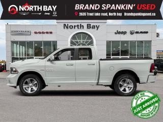 <b>Bluetooth,  SiriusXM,  Aluminum Wheels,  Fog Lights,  Steering Wheel Audio Control!</b><br> <br> <b>Out of town? We will pay your gas to get here! Ask us for details!</b><br><br> <br>Recent Arrival!<br><br>Fully inspected and reconditioned for years of driving enjoyment!. 4WD 8-Speed Automatic HEMI 5.7L V8 VVT<br><br><br>All in price - No hidden fees or charges! O~o At North Bay Chrysler we pride ourselves on providing a personalized experience for each of our valued customers. We offer a wide selection of vehicles, knowledgeable sales and service staff, complete service and parts centre, and competitive pricing on all of our products. We look forward to seeing you soon. *Every reasonable effort is made to ensure the accuracy of the information listed above, but errors happen. We reserve the right to change or amend these offers. The vehicle pricing, incentives, options (including standard equipment), and technical specifications listed, may not match the exact vehicle displayed. All finance pricing listed is O.A.C (on approved credit). Please confirm with a sales representative the accuracy of this information and pricing.<br> To view the original window sticker for this vehicle view this <a href=http://www.chrysler.com/hostd/windowsticker/getWindowStickerPdf.do?vin=1C6RR7HT3HS754599 target=_blank>http://www.chrysler.com/hostd/windowsticker/getWindowStickerPdf.do?vin=1C6RR7HT3HS754599</a>. <br/><br> <br/><br>All in price - No hidden fees or charges! o~o