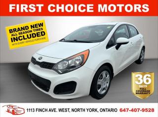 Used 2015 Kia Rio 5-Door LX ~AUTOMATIC, FULLY CERTIFIED WITH WARRANTY!!!~ for sale in North York, ON
