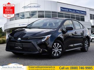 Used 2023 Toyota Corolla Hybrid LE  AWD, Apple CarPlay, Android Auto for sale in Abbotsford, BC