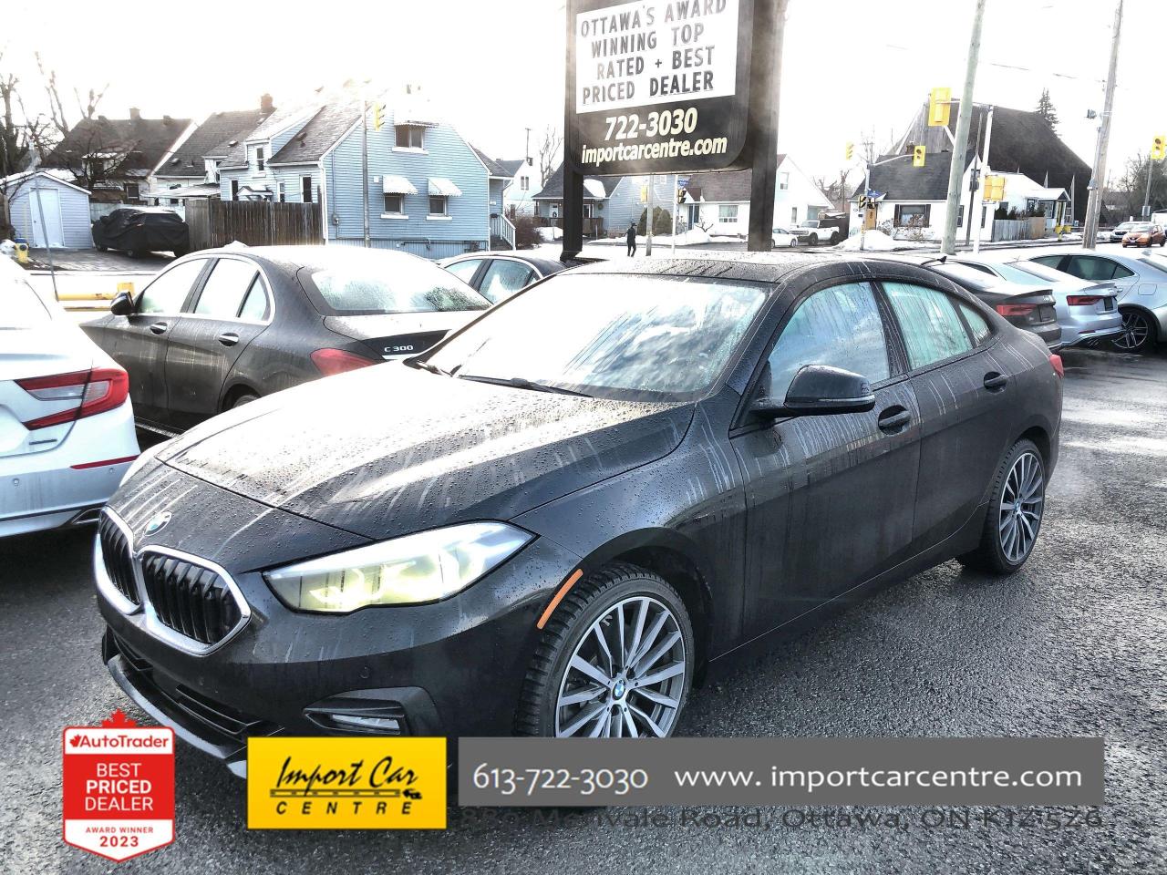 Used 2021 BMW 2-Series 228 Gran Coupe i xDrive NEW MICHELIN PILOT SPORT TIRES, LEATHER, for sale in Ottawa, ON