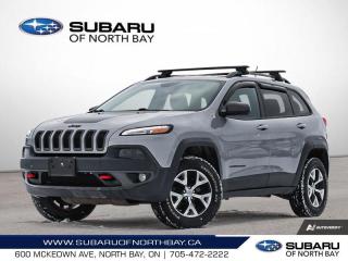Used 2016 Jeep Cherokee Trailhawk  - Bluetooth for sale in North Bay, ON