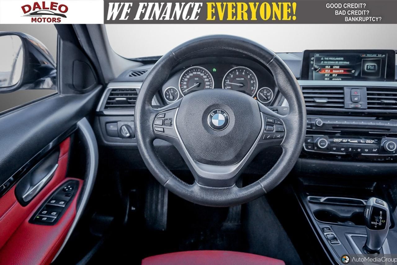 2017 BMW 3 Series 320i xDrive/ MEMORY SEAT / NAV / H.SEAT / RED LTHR