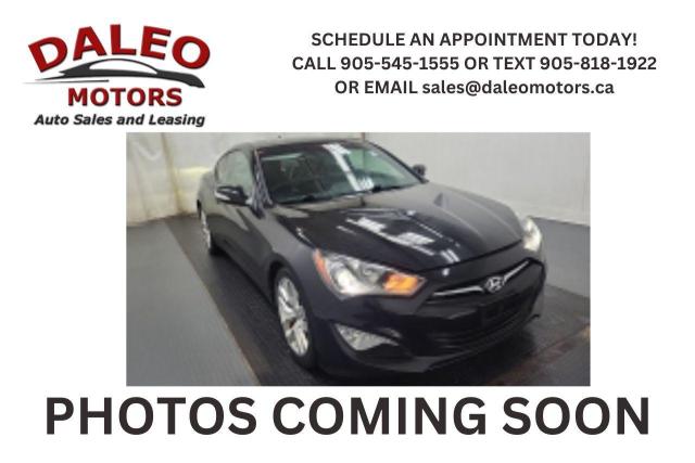 2016 Hyundai Genesis Coupe Premium / B.CAM / NAV / H.SEATS / LTHR / SUN ROOF